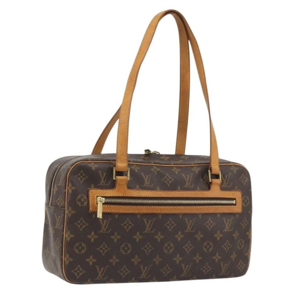 Louis Vuitton Cite Monogram Canvas Brown Canvas Handbag